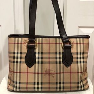 Burberry Haymarket Check medium Regent Tote